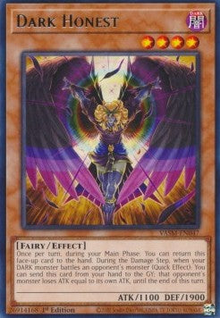 Dark Honest (V.1 - Rare) - Valiant Smashers (Rare) [VASM-047]