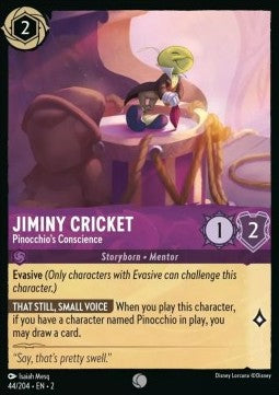 Jiminy Cricket - Pinocchio's Conscience - Rise of the Floodborn (Common) [2ROF-44]