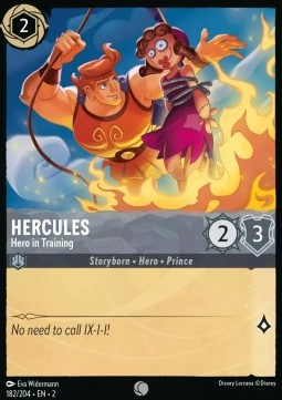 Hercules - Hero in Training - Rise of the Floodborn (Common) [2ROF-182]