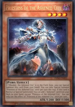 Priestess of the Ashened City (V.1 - Ultra Rare)