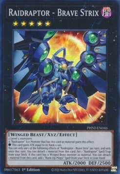 Raidraptor - Brave Strix - Phantom Nightmare (Super Rare) [PHNI-046]