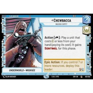 Chewbacca, Walking Carpet - Spark of Rebellion (Common) [SOR-003]
