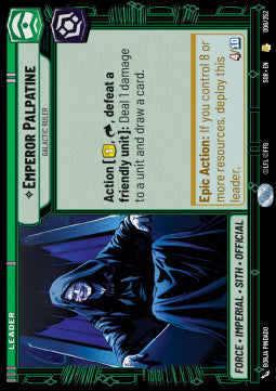 Emperor Palpatine, Galactic Ruler - Spark of Rebellion (Rare) [SOR-006]
