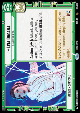 Leia Organa, Alliance General - Spark of Rebellion (Common) [SOR-009]