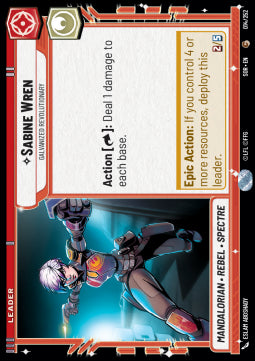 Sabine Wren, Galvanized Revolutionary - Spark of Rebellion (Common) [SOR-014]