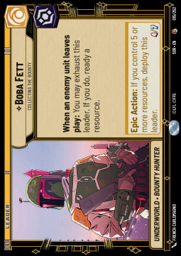 Boba Fett, Collecting the Bounty - Spark of Rebellion (Common) [SOR-015]