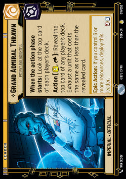 Grand Admiral Thrawn, Patient and Insightful - Spark of Rebellion (Rare) [SOR-016]