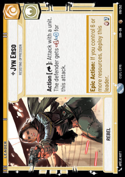 Jyn Erso, Resisting Oppression - Spark of Rebellion (Common) [SOR-018]