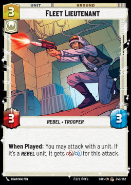 Fleet Lieutenant - Spark of Rebellion (Common) [SOR-240]