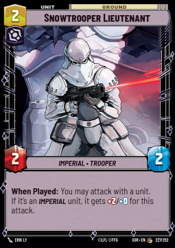 Snowtrooper Lieutenant - Spark of Rebellion (Common) [SOR-227]