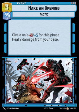 Make an Opening - Spark of Rebellion (Common) [SOR-076]