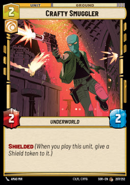 Crafty Smuggler - Spark of Rebellion (Common) [SOR-207]