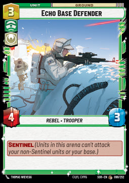 Echo Base Defender - Spark of Rebellion (Common) [SOR-098]
