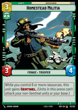 Homestead Militia - Spark of Rebellion (Common) [SOR-113]