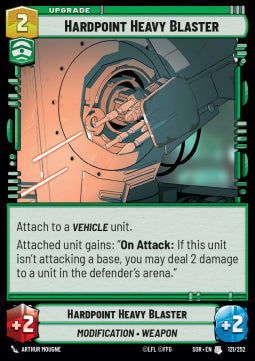 Hardpoint Heavy Blaster - Spark of Rebellion (Uncommon) [SOR-121]