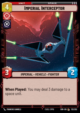 Imperial Interceptor - Spark of Rebellion (Common) [SOR-132]