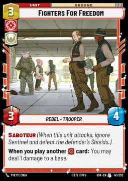 Fighters for Freedom - Spark of Rebellion (Uncommon) [SOR-143]