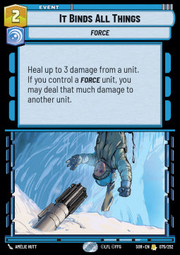 It Binds All Things - Spark of Rebellion (Rare) [SOR-075]