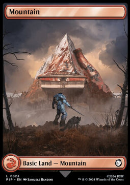 Mountain (V.1) - Universes Beyond: Fallout (Land) [PIP-323]