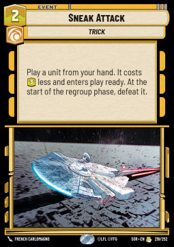 Sneak Attack - Spark of Rebellion (Rare) [SOR-219]