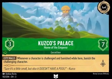 Kuzco's Palace - Home of the Emperor (V.1) - Into the Inklands (Uncommon) [3INK-102]