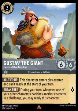 Gustav the Giant - Terror of the Kingdom - Into the Inklands (Rare) [3INK-173]