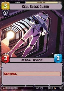 Cell Block Guard - Spark of Rebellion: Extras (Common) [XSOR-490]