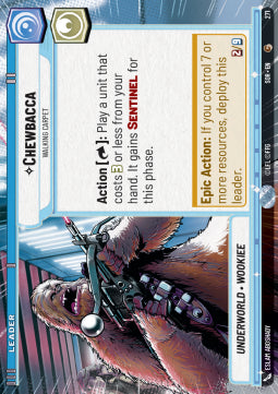 Chewbacca, Walking Carpet (V.1) - Spark of Rebellion: Extras (Common) [XSOR-271]