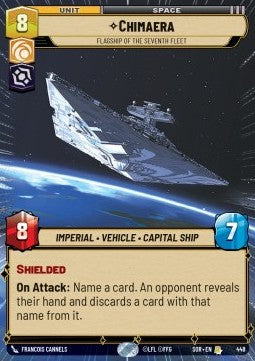 Chimaera, Flagship of the Seventh Fleet - Spark of Rebellion: Extras (Rare) [XSOR-448]