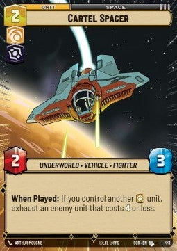 Cartel Spacer - Spark of Rebellion: Extras (Uncommon) [XSOR-441]