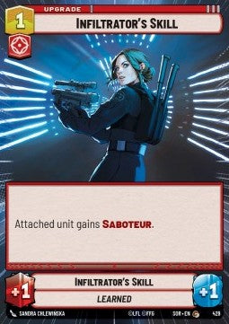 Infiltrator's Skill - Spark of Rebellion: Extras (Common) [XSOR-429]