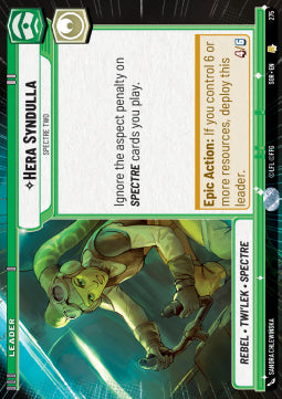 Hera Syndulla, Spectre Two (V.1) - Spark of Rebellion: Extras (Rare) [XSOR-275]