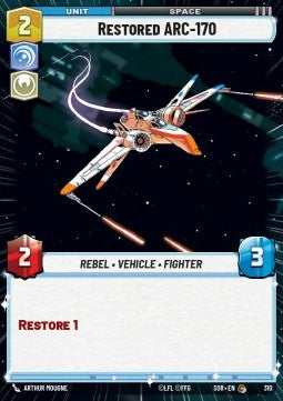 Restored ARC-170 - Spark of Rebellion: Extras (Common) [XSOR-310]