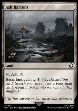 Ash Barrens - Universes Beyond: Fallout (Common) [PIP-253]