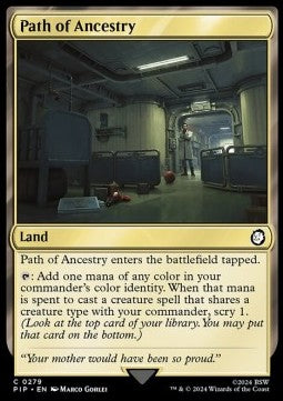 Path of Ancestry - Universes Beyond: Fallout (Common) [PIP-279]