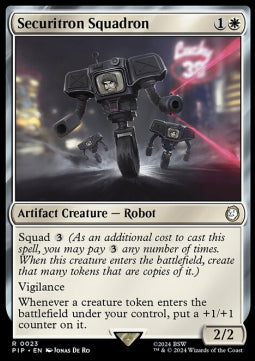 Securitron Squadron - Universes Beyond: Fallout (Rare) [PIP-23]