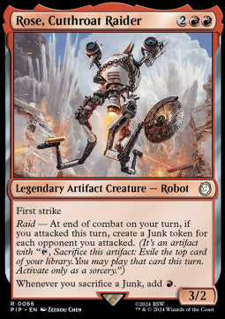 Rose, Cutthroat Raider - Universes Beyond: Fallout (Rare) [PIP-66]