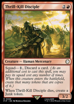 Thrill-Kill Disciple - Universes Beyond: Fallout (Rare) [PIP-68]