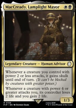 MacCready, Lamplight Mayor - Universes Beyond: Fallout (Rare) [PIP-108]