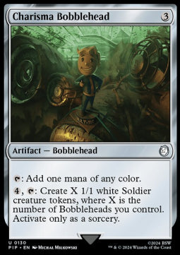 Charisma Bobblehead - Universes Beyond: Fallout (Uncommon) [PIP-130]