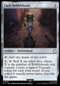 Luck Bobblehead - Universes Beyond: Fallout (Uncommon) [PIP-135]