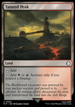 Tainted Peak - Universes Beyond: Fallout (Uncommon) [PIP-300]