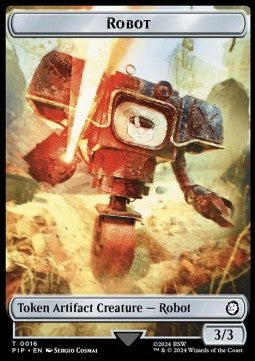 Robot Token (A 3/3) // Junk Token - Universes Beyond: Fallout: Tokens (Token) [TPIP-T 16/15]