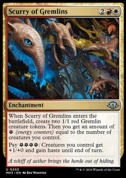 Scurry of Gremlins - Modern Horizons 3 (Uncommon) [MH3-203]