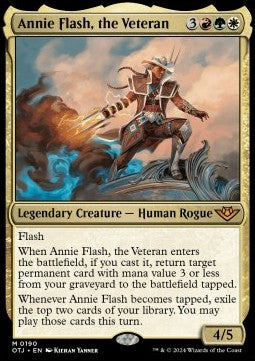 Annie Flash, the Veteran - Outlaws of Thunder Junction (Mythic) [OTJ-190]
