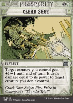 Clear Shot - Breaking News (Uncommon) [OTP-28]