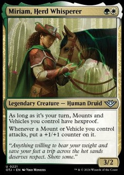 Miriam, Herd Whisperer - Outlaws of Thunder Junction (Uncommon) [OTJ-221]