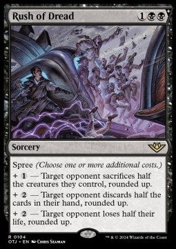 Rush of Dread - Outlaws of Thunder Junction (Rare) [OTJ-104]