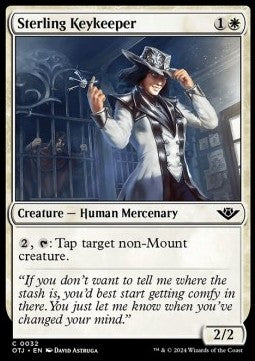 Sterling Keykeeper - Outlaws of Thunder Junction (Common) [OTJ-32]