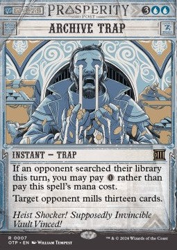 Archive Trap - Breaking News (Rare) [OTP-7]